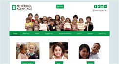 Desktop Screenshot of preschooladvantage.org