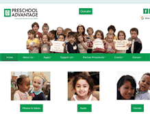 Tablet Screenshot of preschooladvantage.org